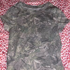 PacSun Camouflage Crop Top